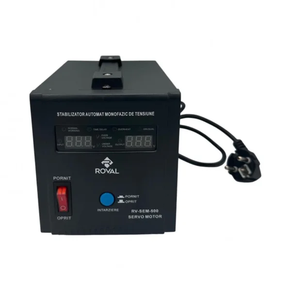 Stabilizator auto.mono.de tensiune SERVO RV-STBS-500 (t Tx)-image0